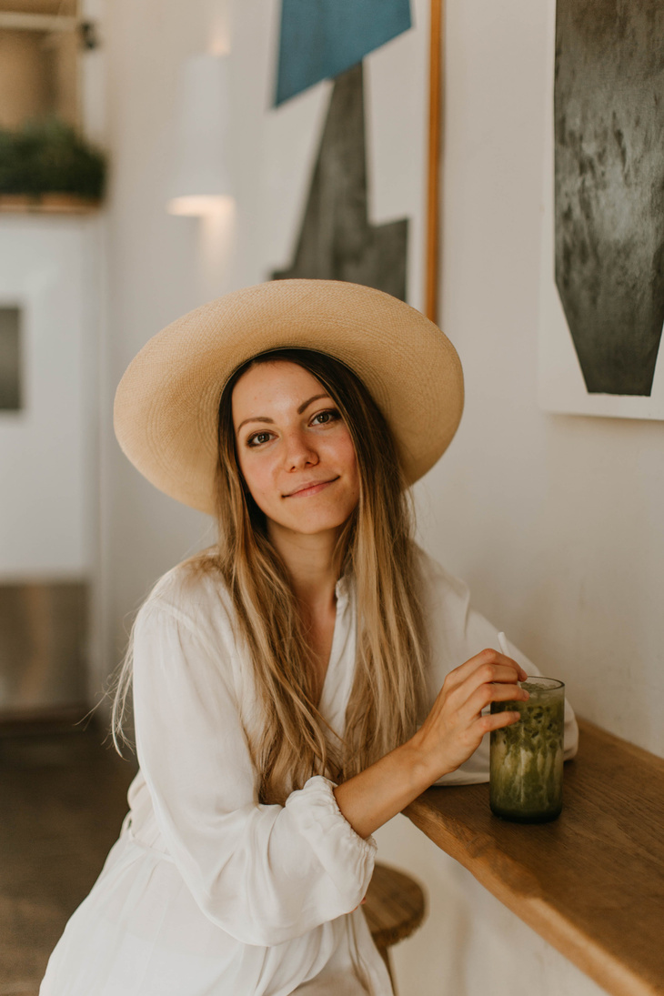 Woman Wearing A Hat